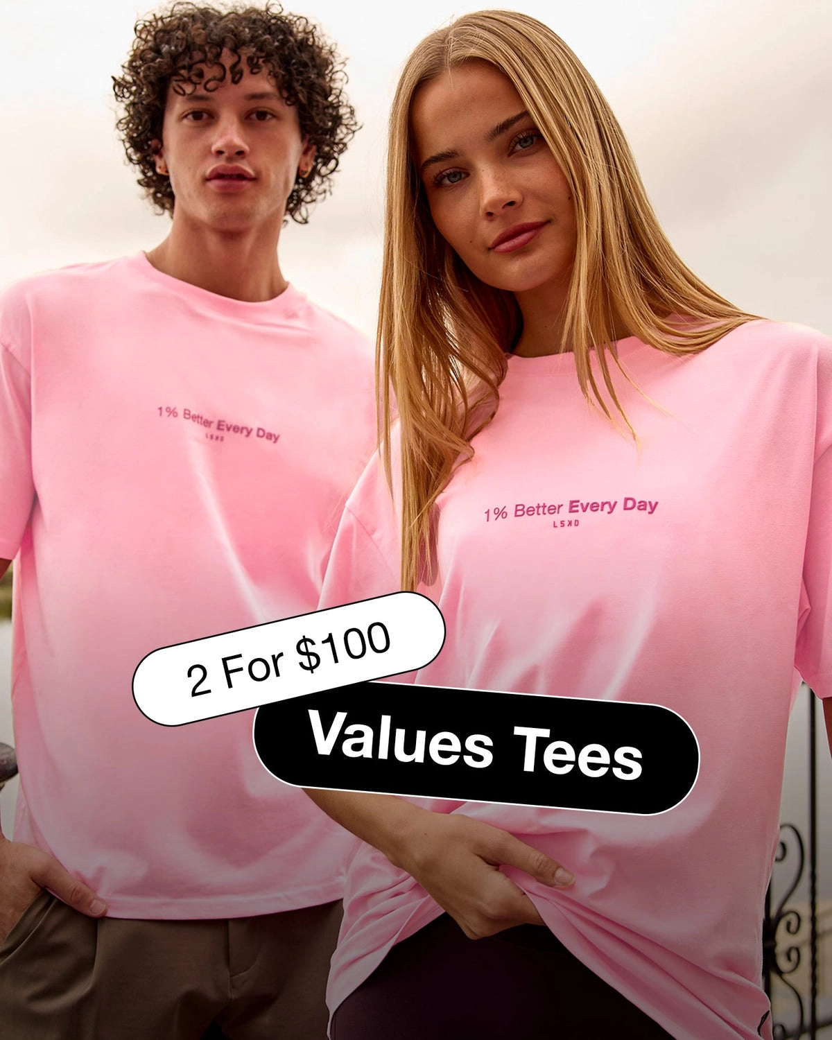2 For $100 Values Tees
